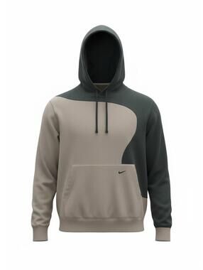 Nike Two-Tone Hooded Sweatshirt Hoodie